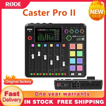 A RODECaster Pro II Integrált Audio Produkciós Stúdió USB-C felületek Podcasters Szalagok