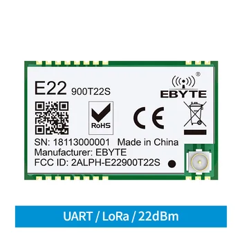 E22-900T22S1B SX1262 LoRa modul 868MHz 22dBm 5km Vezeték nélküli Adó-vevő Adó-Vevő UART LoRa RF modul