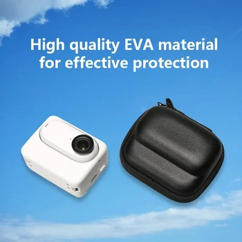 Highe Minőségi EVA Mini Test Táska Insta360 3 Go3 Kamera Tároló Táska Védelmi Szervező Szervezet Cselekvési Táska Tartozék