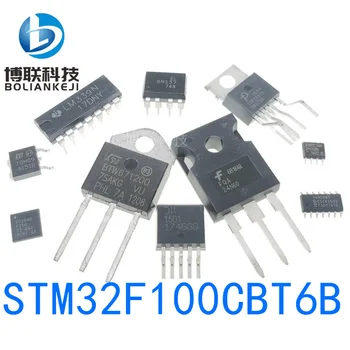STM32F100CBT6B 32F100 SMD LQFP-48 eredeti STM MUC mikrokontroller chip